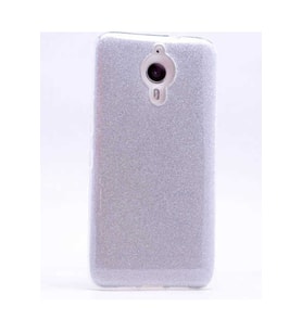 General Mobile 5 Plus Uyumlu Kılıf Zore Shining Silikon (Gümüş)