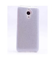 General Mobile 5 Plus Uyumlu Kılıf Zore Shining Silikon (Gümüş)
