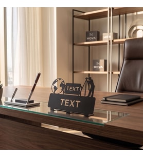 Kişiye Özel Harita Mühendisi Metal Masa İsimliği Topograf Kadastro Ofis Yeni İş Hediyesi