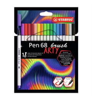 Stabilo Pen 68 Brushy Arty 18li Fineliner Kalem 568-18-21-20
