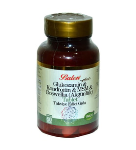 Glukozamin Kondroitin Msm Boswellia 60