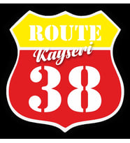 38 Kayseri Sticker 10x10 cmRenkli Sticker