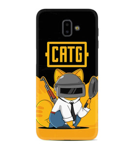 Samsung J6 Plus J7 Prime J7 Pro M20 Kılıf Desenli Silikon Cat G 1677