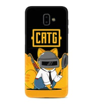 Samsung J6 Plus J7 Prime J7 Pro M20 Kılıf Desenli Silikon Cat G 1677