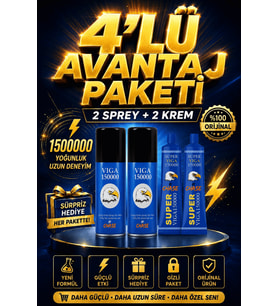 Viga 150000 Sprey Krem Set