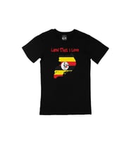 Land That I Love Uganda Siyah Tişört
