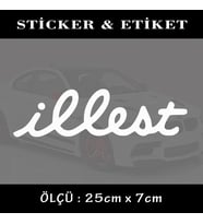 İNGİZLİZCE CAM YAZISI oto sticker yazı - araba kask motosikler kamyonet minibüs uyumlu etiket