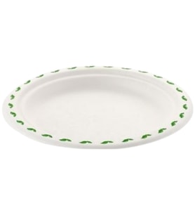 Roll Up Ekolojik/Organik Kağıt Tabak 26 cm