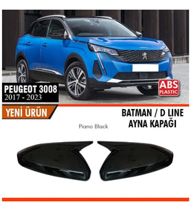 Peugeot 3008 Batman Ayna Kapağı 2017 Sonrası
