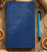Kişiye Özel Canım Abim Defter Doğum Günü Hediyesi (Mavi)