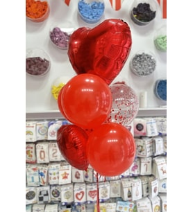 Aşkın Sembolü Kırmızı Balon Buketi