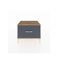 Hyperion Komodin Tek Çekmeceli 60x44x48 Çam-Antrasit