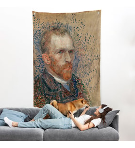 Vincent van Gogh - Portre Duvar Örtüsü-7463