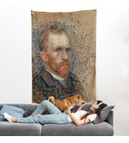 Vincent van Gogh - Portre Duvar Örtüsü-7463