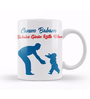 Babalar Günü Babaya Hediye 038 Kupa Bardak Porselen