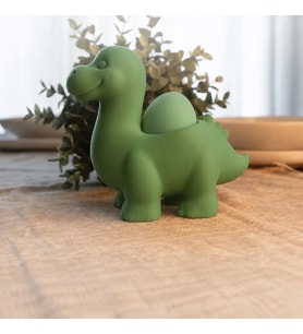 3D Baskı Dinozor Yumurtalık - Sevimli Eggosaurus Yumurta Tutucu-Yeşil