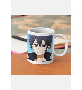 Sword Art Online Kirito Kupa Bardak (Beyaz)
