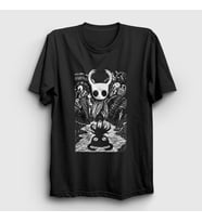 Presmono Unisex Siyah Shadow Oyun Hollow Knight T-Shirt 493370tt