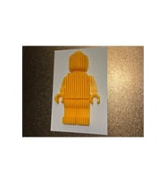 Lego Figürü Tasarımlı Dekoratif Duvar Dekoru