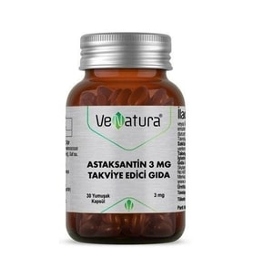 Venatura Astaksantin 3mg 30 Kapsül