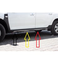 DUSTER YAN MARŞPİYEL 6 PARÇA KROM 2018 2019 2020
