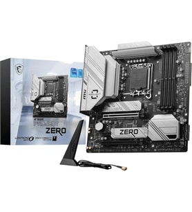 MSI B760M Project Zero Wi-Fi Intel LGA1700 DDR5 Micro ATX Anakart Outlet