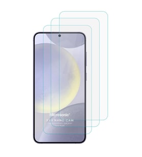 Microsonic Samsung Galaxy S24 Plus Screen Protector Nano Glass Cam Ekran Koruyucu (3`lü Paket) (Renksiz)
