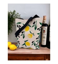 Limon&zeytin Çanta Kızlar Kişiye Özel Isimli Bez Çanta Okul Çantası Hediyelik Çanta