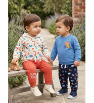 Civil Baby Safari Baskılı 2'li Set 6-18 Ay Takım - Standart