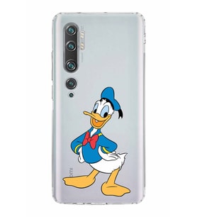 Xiaomi  Mi Note 10 Pro  Kamera Korumalı Kapak Donald Duck Tasarımlı Şeffaf  Kılıf