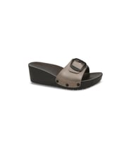 Ceyo 9969-9 Dolgu Topuk Orthopedix Kadın Terlik Platin 36-40