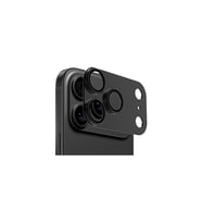 Apple iPhone 17 Pro Transmittance HD AR+AF Teknoloji FULL Kamera Lens Koruyucu C (Siyah)