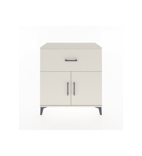 Hyperion Şifonyer Tek Raflı Tek Çekmeceli 2 Kapaklı 88x44x96 Aytaşı-Aytaşı