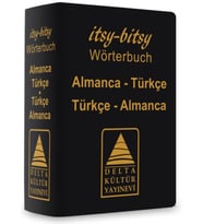 Delta Kültür Almanca Türkçe - Türkçe Almanca Mini Sözlük