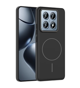 Xiaomi 14T Pro Uyumlu Kılıf M-safe Şarj Özellikli Zore Ruby Sert Kapak