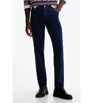 Tommy Hilfiger DENTON 5PKT WASHED CORDUROY Erkek MAVİ Jeans MW0MW36696DBZ