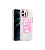 Apple iPhone 12 Pro Uyumlu Kılıf Mermer Desenli Zore Marbello Kapak (Pembe)