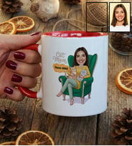 Kişiye Özel Karikatürlü Cat Mom Kedi Annesi Kupa Bardak Anneler Günü Hediyesi