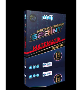 YANIT YAYINLARI AYT MATEMATİK 14'LÜ SPRİNT DENEME