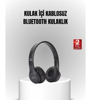 Bluetooth Kablosuz Kulaklık – Extra Bass, Tf Kart, Mikrofonlu, Ayarlanabilir Ergonomik Tasarım