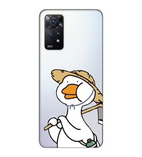 Redmi Note 11 Pro Uyumlu Ördek Desenli Şeffaf Telefon Kılıfı
