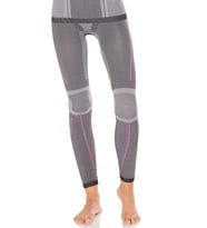 MioFit Running Power Fit Yüksek Bel Seamless Spor Tayt (Gri - Pembe)