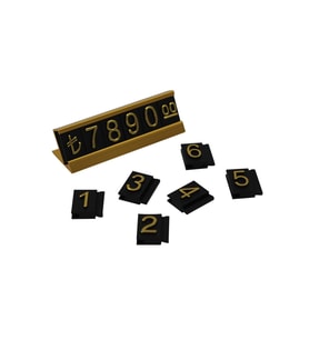 Metal Etiketlik Gold