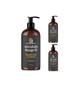 NO3 Naturals Kolajenli Vücut Bakım ve Masaj Yağı 240 ml x3