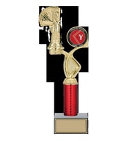 ODAK KUPA - Figürlü Kupalar - Briç Figürlü Kupalar FG-016 B - 36 cm