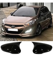 Hyundai i30 Batman Yarasa Ayna Kapağı Parlak Siyah ABS 2012 2013 2014 2015 2016 2017