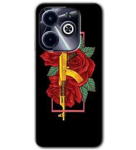 İnfinix Hot 40i Kılıf HD Desen Baskılı Kılıf - Bedel