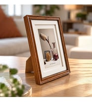 Ahşap Ceviz Rengi Fotoğraf Çerçevesi - 10x15cm