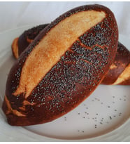 HAŞHAŞLI SANDVIÇ EKMEĞİ - LAUGENSANDWICH MOHNBRÖTCHEN 6'LI