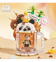 Nessiworld LZ-4206 NessiWorld PANDA AYI DONDURMA KUPASI 297 PARÇA BLOCK OYUNCAK
